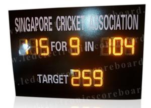 Quality Multi Functional Portable Cricket Scoreboard Electronic UV Protection Board wholesale