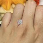 Certified Synthetic Diamonds Princess Cut Diamond 1-3CT Cvd white diamonds