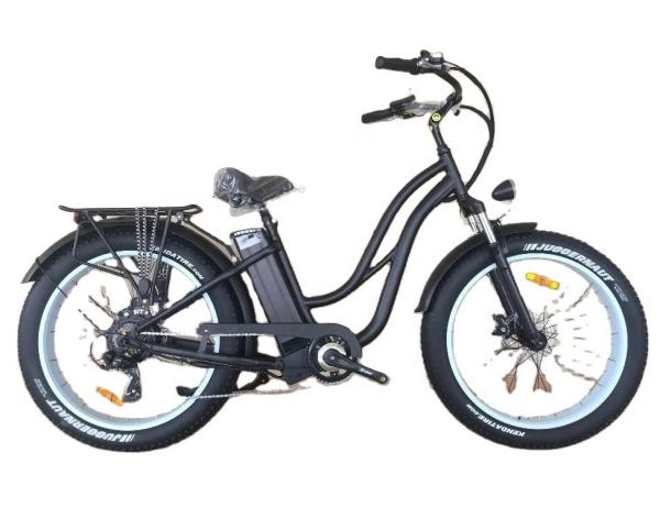 Step Thru Ebike 7 Speed Electric City Bike 48V 500W 750W Electric Bike 26*4.0