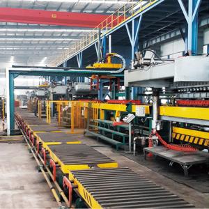 Quality Automated Sand Molding Machine Labour Saving Low Failure Rate For Foundry Plant wholesale