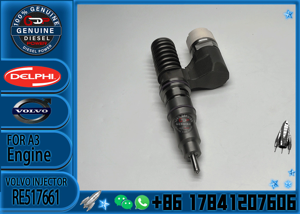 Common Rail Fuel Injector BEBE4B10102 8170966 SE501957 RE517661 EX631011 RG33966 R517662 BEBE4B17102 EX631012 For VOL