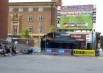 Large 8mm Stadium Perimeter LED Display , SMD3535 Full Color LED Scoreboard