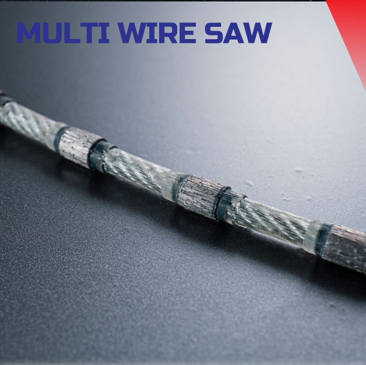 A Grade Diamond Multi Wire Saw for Cutting Stone Blocks Rocks Slabs Tiles