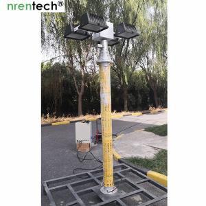 Quality remote control pan tilt pneumatic telescopic mast light-4x1000W halogen-inside electric wire mast wholesale