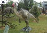 Handmade Simulation Life Size Dinosaur Models , Realistic Raptor Dinosaur