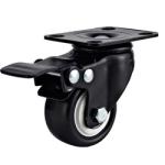 light duty 2" swivel black PU caster , 2.5 inch, 3 inch PU castor, small caster,