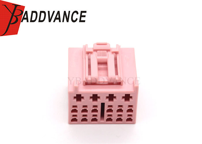 P0-2295394-2 A02295393-2 TE Connectivity Pink 16 Pin Female Automotive Connector