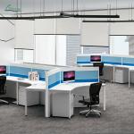 Window Separation Job Locations Customizable Frame Color in Silver for B2B