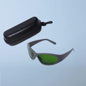 Quality Hair Removal Fiber Optic Laser Safety Glasses 980nm 1064nm 1550nm With Frame 55 wholesale