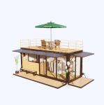 Supermarket Prefabricated Container Store for Family Coffee Bar in Modular