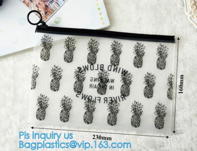 underwear packing slider zipper bags with hanger, Cosmetic k clear bubble bags, Manufacturer Clear Vinyl Slider Ba