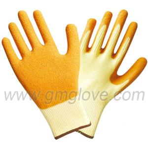 Quality 21G Latex Palm Coated Gloves, Cotton Yarn wholesale