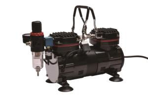 Quality Twin Cylinder Airbrush Air Compressor TC-90 For Low Pressure Air Tools wholesale