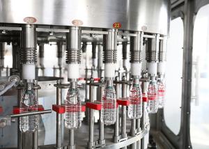 Quality PET Plastic SUS316 500ml 3.5kw Water Filling Machines wholesale