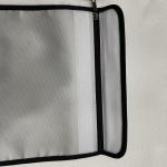 7x11" Fireproof File Bag Non Irritating Fireproof Money Bag Velcro Opening