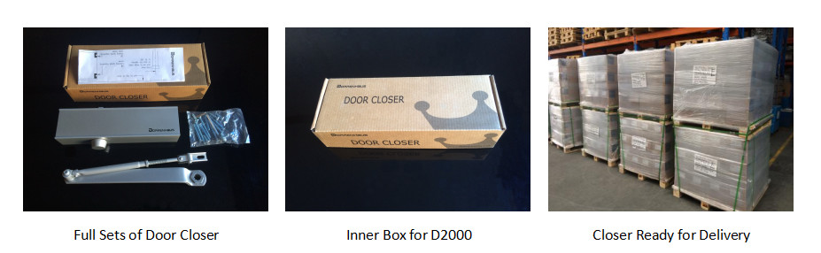 180 Degree Light Duty Door Closer , Fire Rated Door Closer CE Listed