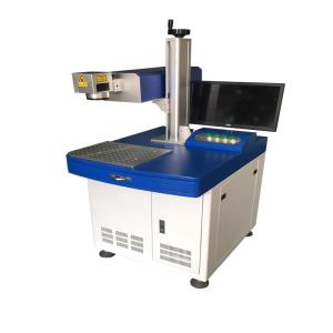 Quality 10 W UV Cable Laser Marking Machine High Marking Speed For Plastic Wires wholesale