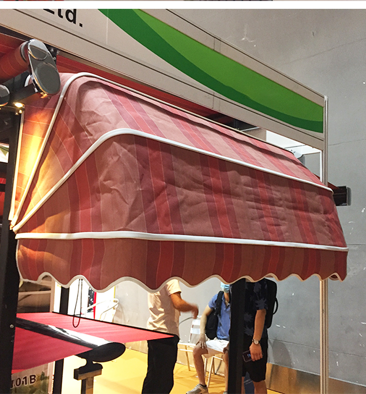 Aluminium Dutch French Style Awnings Retractable Window Awning