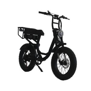 Quality Retro Style Full Suspension Electric Bicycle with 50-60 Nm Torque and 20&quot; Wheels wholesale