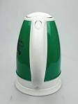 Green Metal Electric Tea Kettle Seamless Welding High Thermal Efficiency