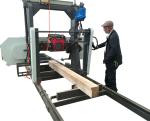 MJ700D Diesel Portable Horizontal Band Sawmill Machine, Wood Band Saw Mill,