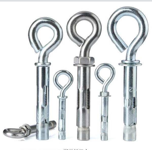 DIN Standard 304 Stainless Steel Countersunk Head Hex Socket Expansion Bolt Sleeve Anchors for Window or Door Frame Fixed in Silver