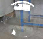 EN12150 Certified Silk Screen Printed Table Top for Dining and Living Room