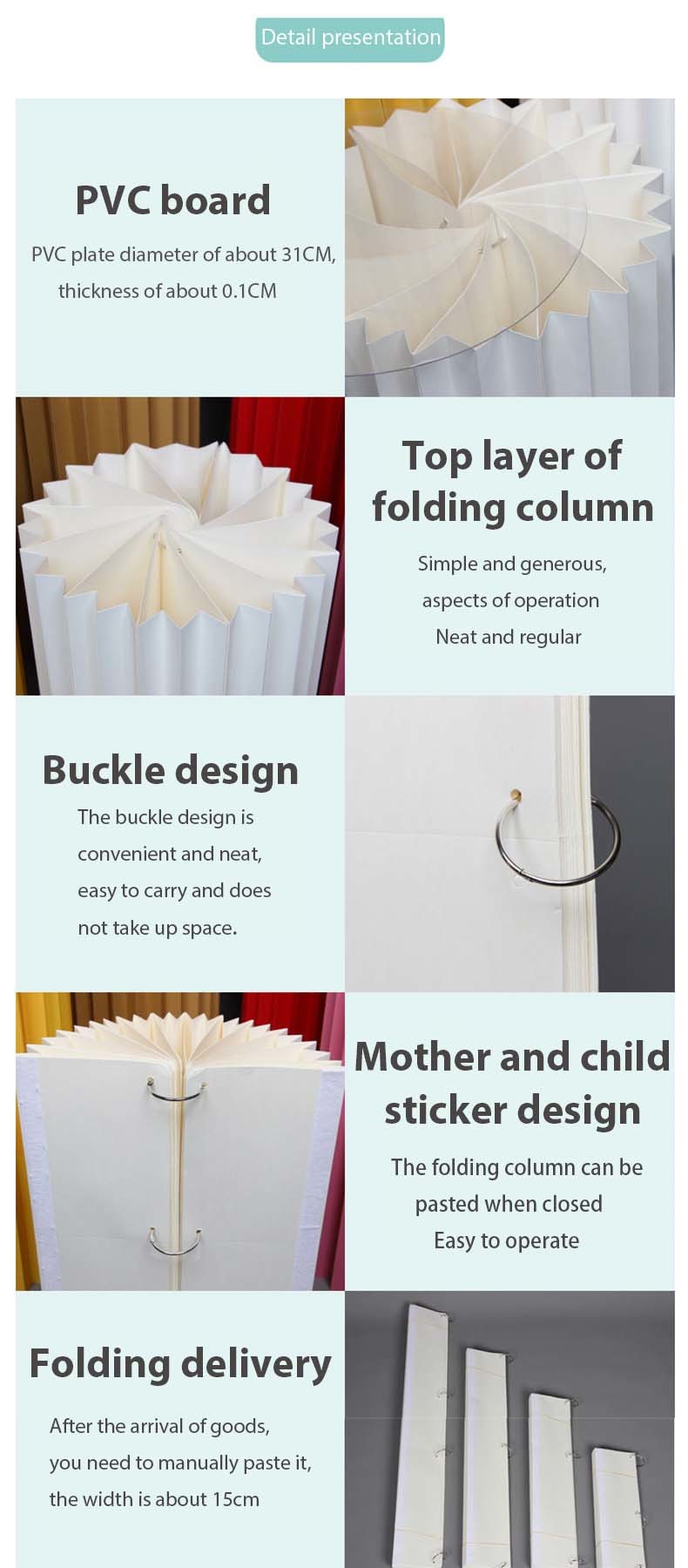 Folding Dessert Table Baby Engagement Wedding Origami Dessert Tai Chung Style Wedding Exhibition Display Counter