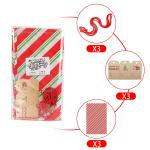 Moisture Proof LDPE Giant Christmas Gift Bags With Tags