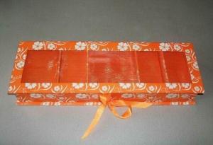 Quality Wholesale customized gift carton packaging box with PVC window wholesale