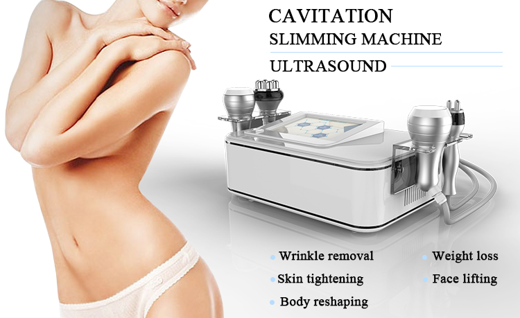 Factory Supplier Vacuum RF Cavitation Skin Tightening Body Slimming Machine With Medical CE
