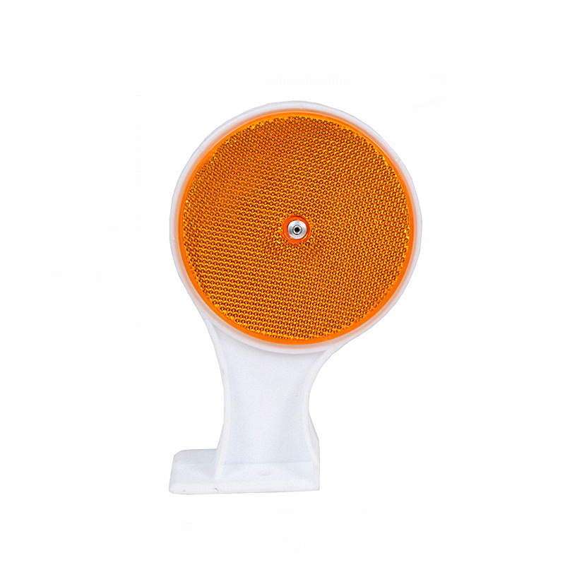 Highway Guardrail V Type Reflector PVC Safety Warning Post For Traffic Control
