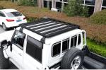 1400X1320mm Black Powder Coating Roof Rack for Toyota 4x4 Vehicle Exterior