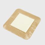 PU Foam Medical Wound Dressing Silicone Bordered Foam Dressing