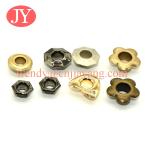 jiayang wholesale price Glossy gold precision banner iron eyelets and grommets