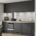 Modern Kitchen Cabinet Set in Matte White for Renovation of Old Kitchen in Villa