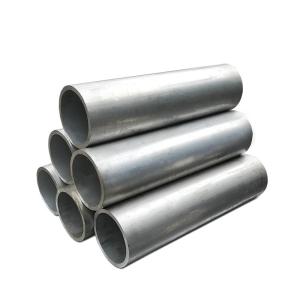 Quality 6063 6061 6082 6160 Welded Aluminum Alloy Pipes Silver Extruded Anodized Marine 0.5mm wholesale
