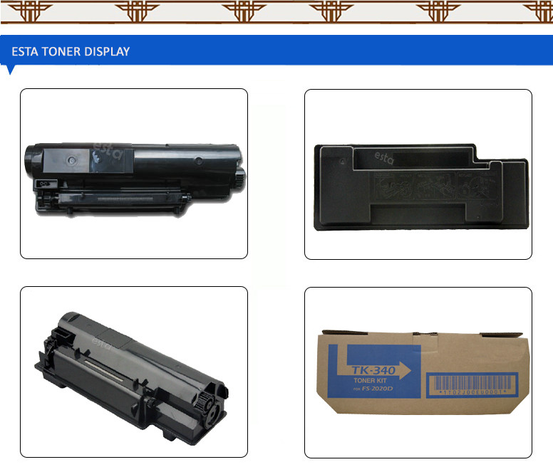 TK340 Black 12000P Kyocera Taskalfa Toner Toner Cartridge Kyocera
