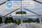 Hard Pressed Outdoor Marquee Tent 850gsm White PVC Coated