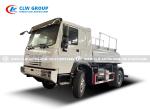 HOWO 4x4 5Cbm Fuel Delivery Truck Mobile Fuel Tanker Off Road Aircraft Oil