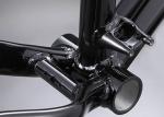 Aluminum Alloy Fat Tire Bicycle Frame , Black Snow Bike Frame Custom Size