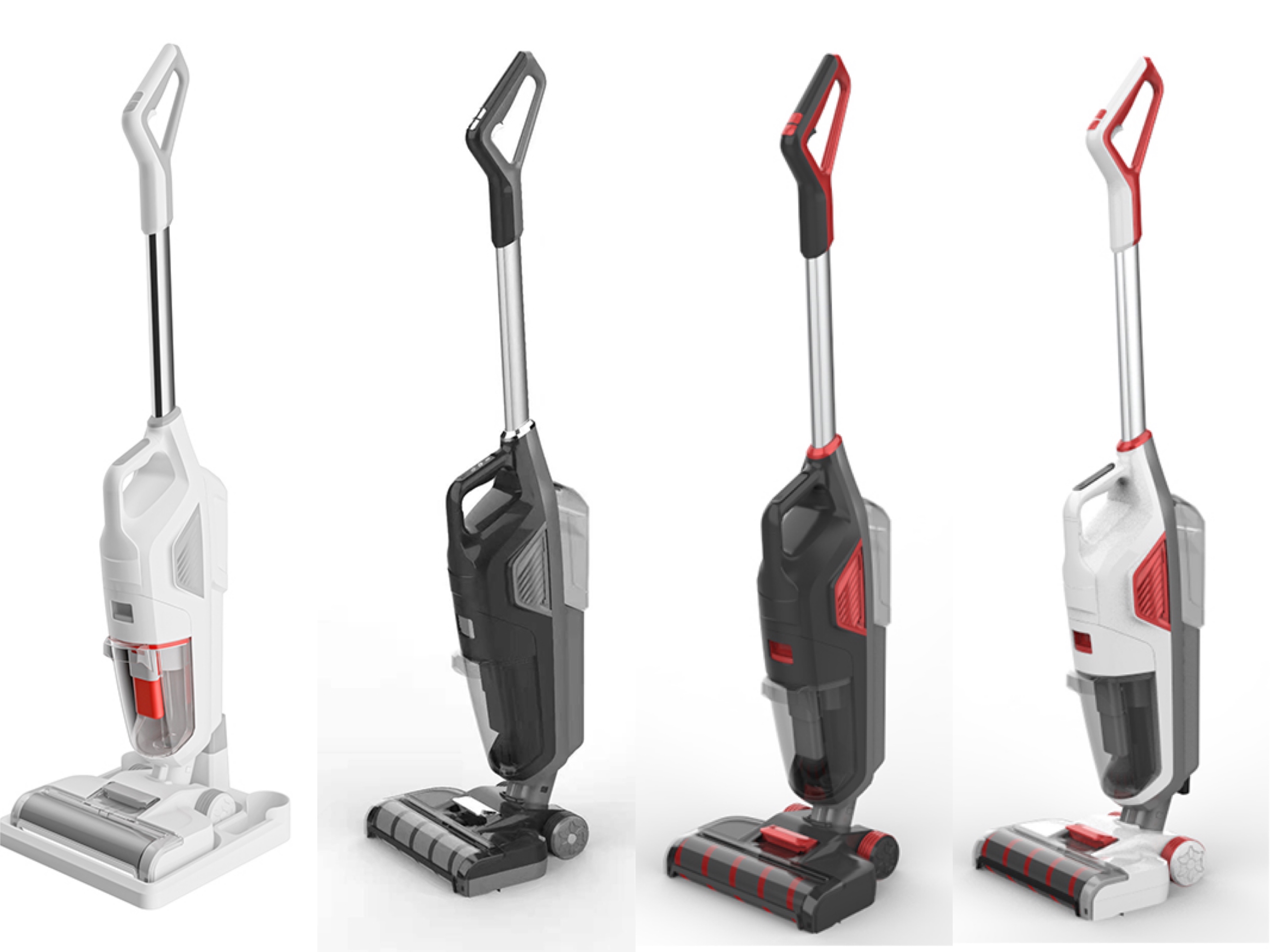 Private Mold 32.4*32.4*114.8cm Multi-function Handheld Wireless Wet and Dry Vacuum Cleaner Floor Washer