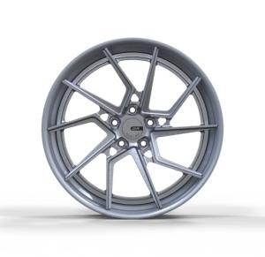Quality HUB 64.1mm Two Piece Forged Wheels ET 30 10.5J 5x120 22 Inch wholesale