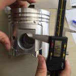 4TNE94 129900-22080 Cylinder Liner Excavator Engine Parts