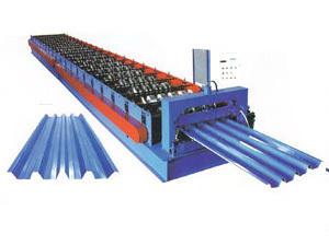 Quality Russia Common Type Hydraulic Cutting Roof Tile Roll Forming Machine(C21) wholesale