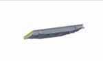 Type 1000 Short Pitch Escalator Step Die Cast Aluminum Pallet Without Demarcatio