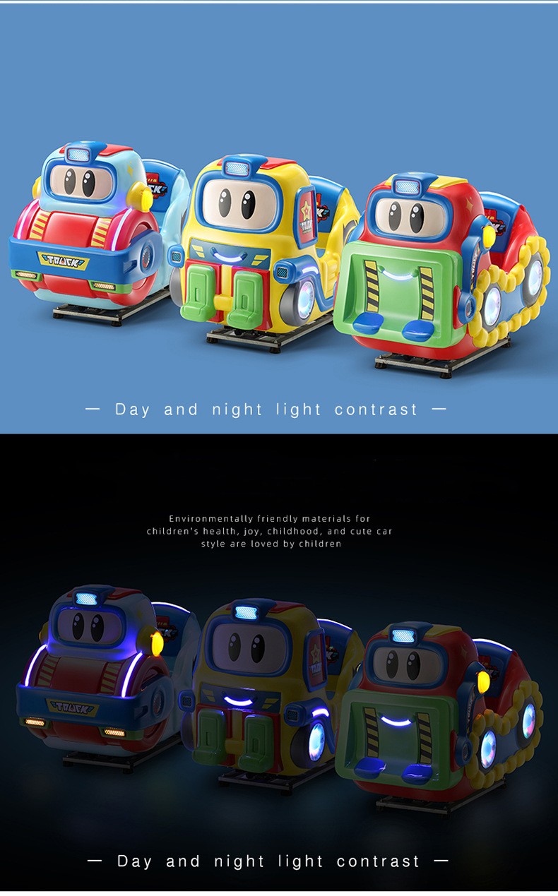 Plastic Kiddie Ride Machine for Amusement Game Center Coin Operated Entertainment
