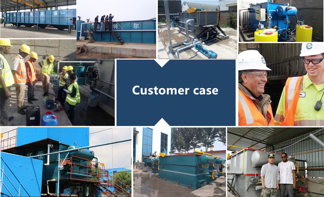 High Productivity Dissolved Air Float Equipment for Blue Organic Sewage Pre-treatment