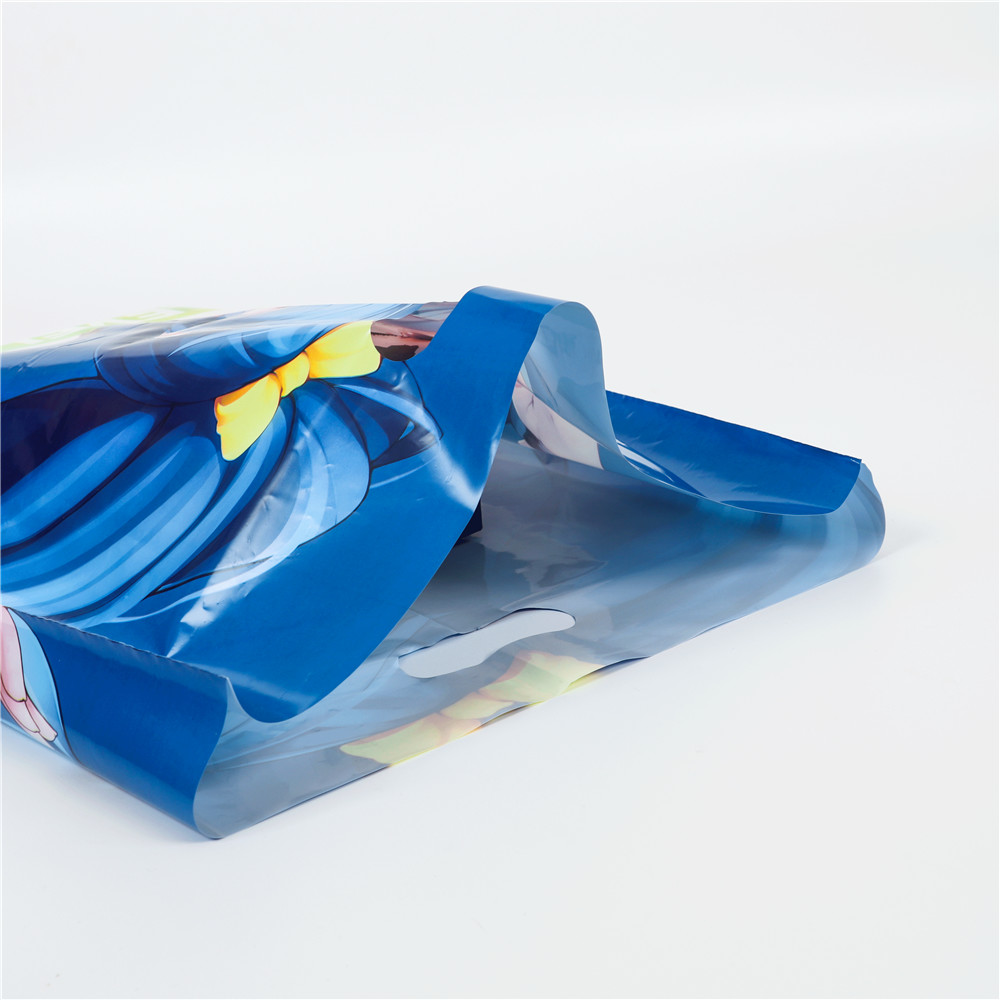 Biodegradable Shopping Custom Full Color Printed Plastic Bag