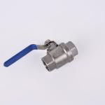 Stainless Steel 304 Medium Duty 2PC Female Threaded Ball Valve for General